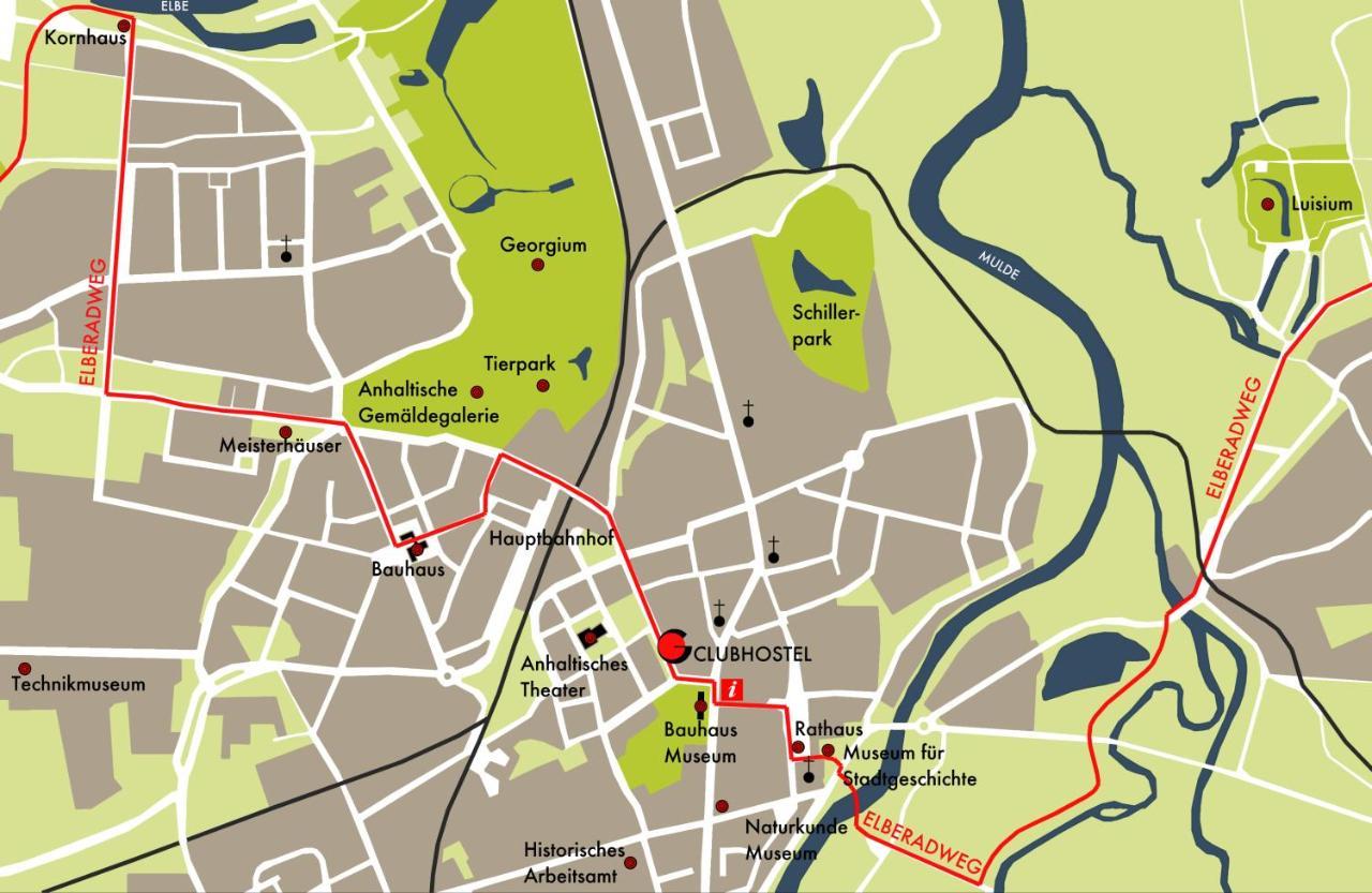 Wandery Hostel Dessau المظهر الخارجي الصورة
